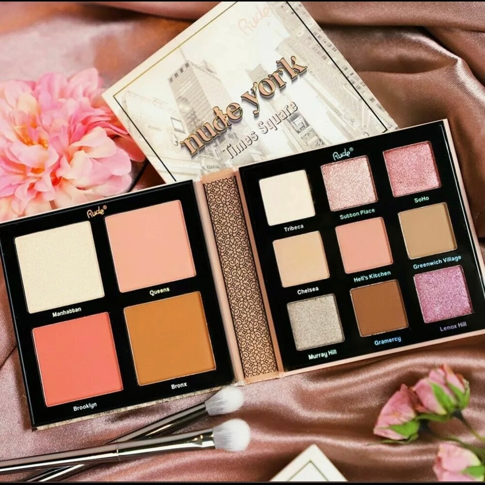 Nude York Face and Eye Pallet TIMES SQUARE Original Seal.